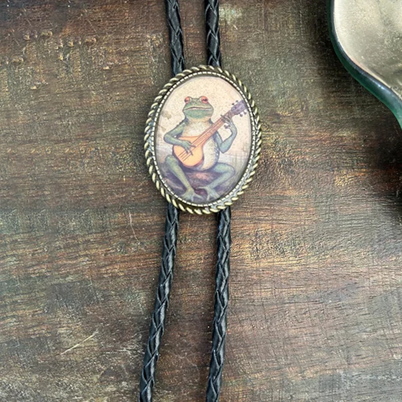 Handmade Banjo Bolo Tie