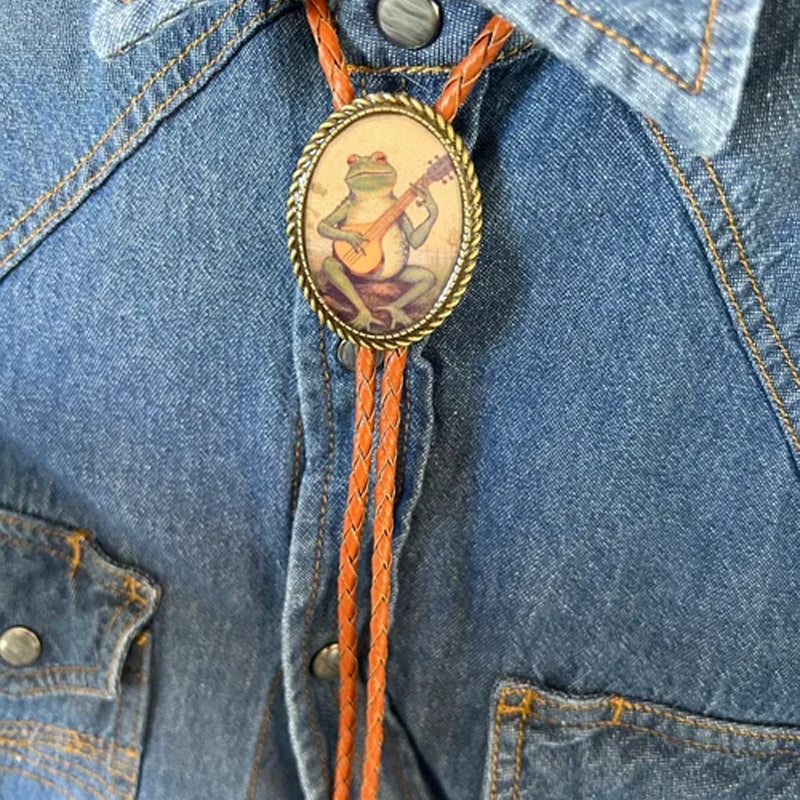 Handmade Banjo Bolo Tie