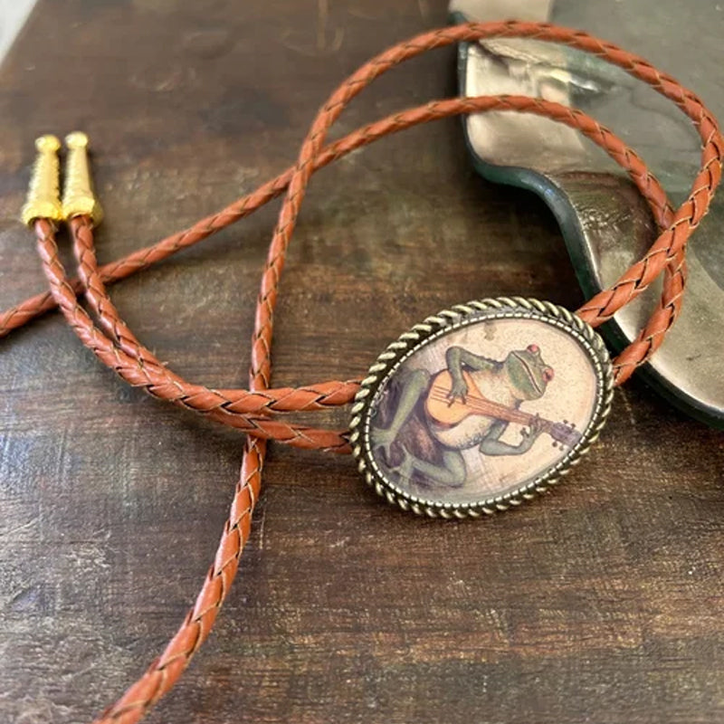 Handmade Banjo Bolo Tie