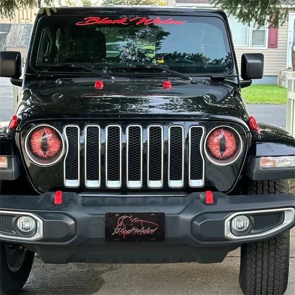 Beast Eyes Headlight Decals (Pair)