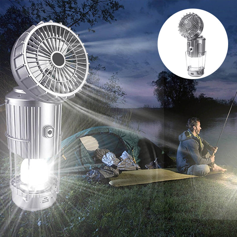 🎐6 in 1 Portable Solar LED Camping Lantern