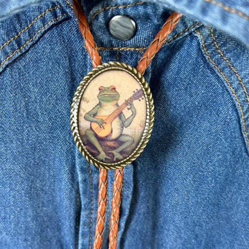 Handmade Banjo Bolo Tie