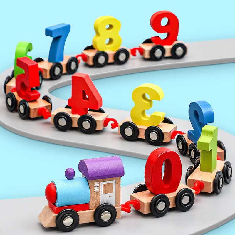 💥💥Hot Sale💥Wooden Digital Train Toy