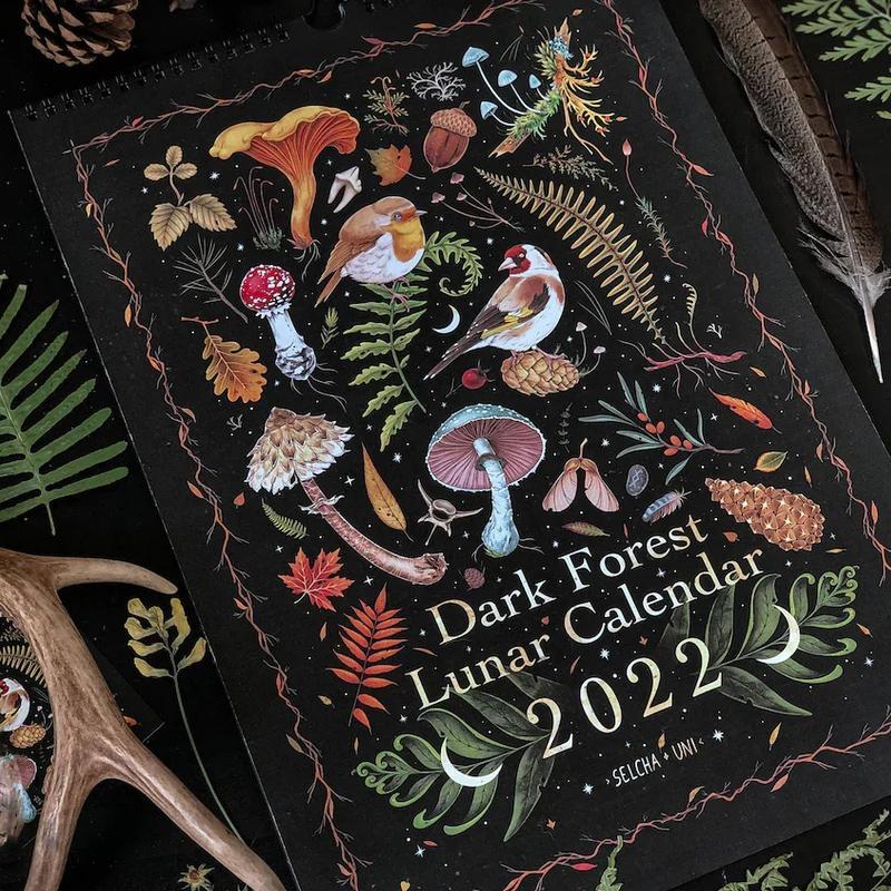 2023 Dark Forest Lunar Calendar