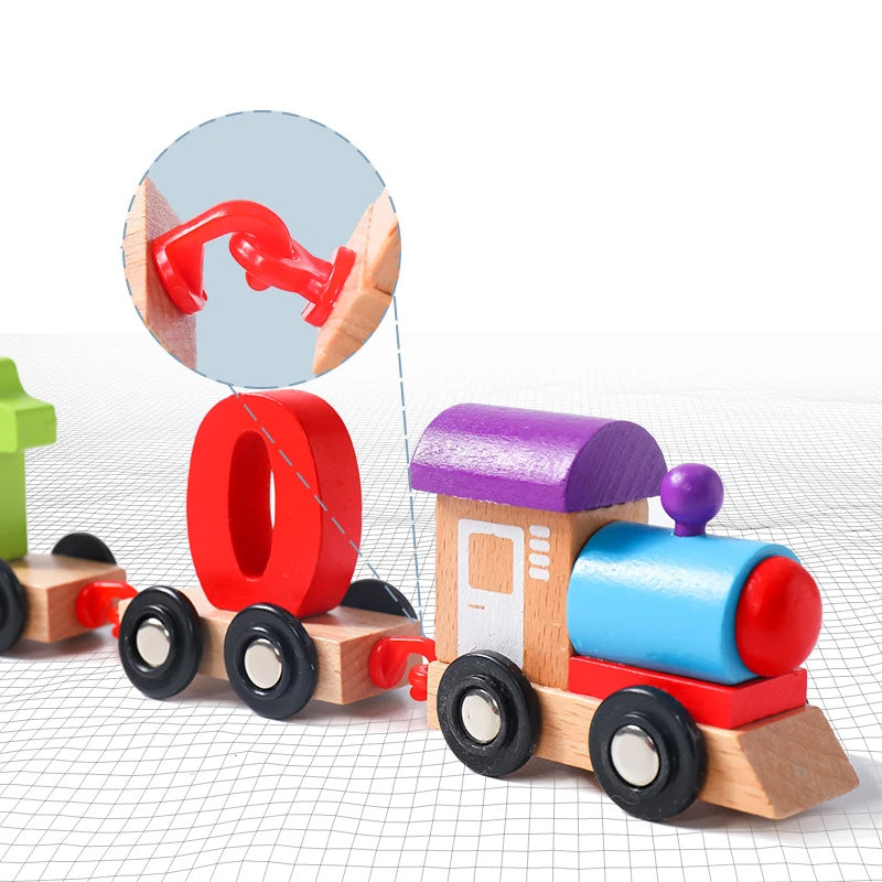 💥💥Hot Sale💥Wooden Digital Train Toy