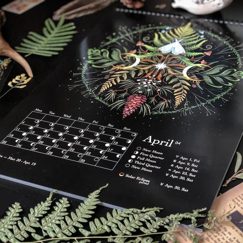 2023 Dark Forest Lunar Calendar