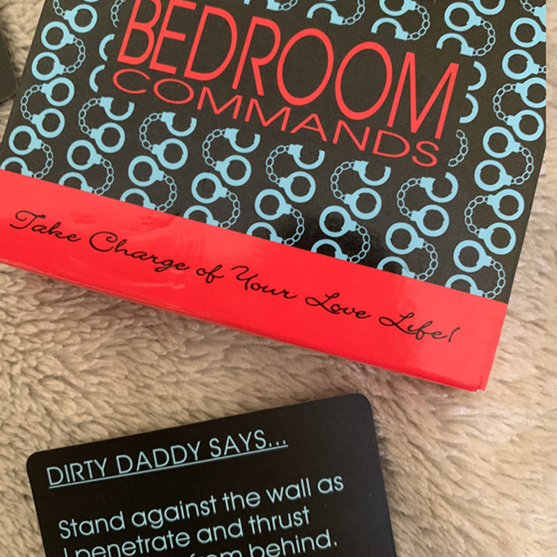 Bedroom Commands Adult Couples Card  Game (108 Cards)