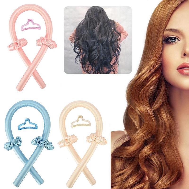 Heatless Hair Curl Ribbon Kit