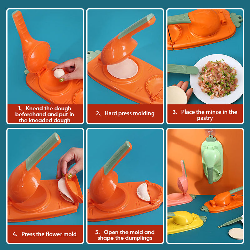 New 2 In 1 Dumpling Maker