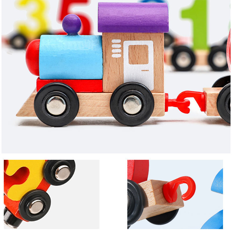 💥💥Hot Sale💥Wooden Digital Train Toy