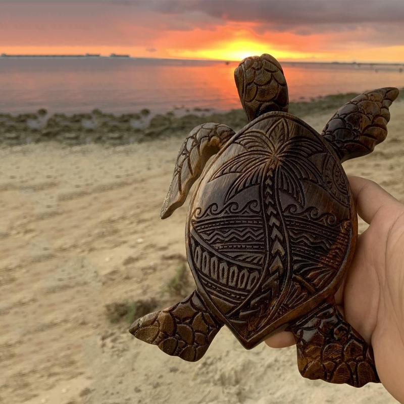 🎁Hot Sale🎁Hawaiian Turtle Resin Ornament