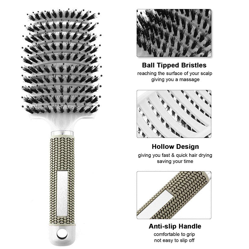 Detangling Nylon Bristle Brush