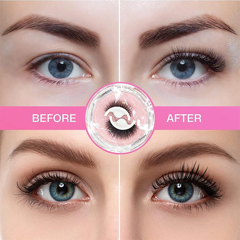 🔥Reusable Self-Adhesive Eyelashes