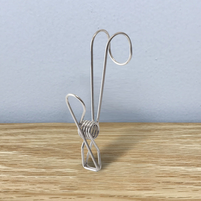 Stainless Steel Clothes Pins Hook Clip