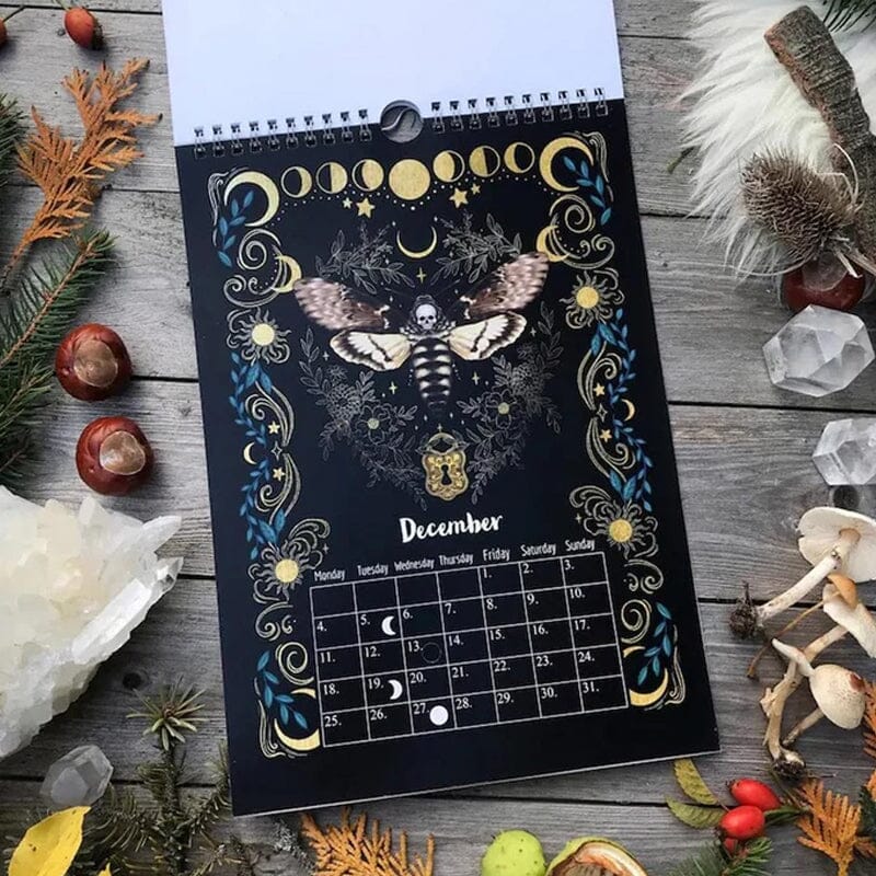 📅2023 Dark Forest Lunar Calendar Mysterious Animals Calendar🌛🌞