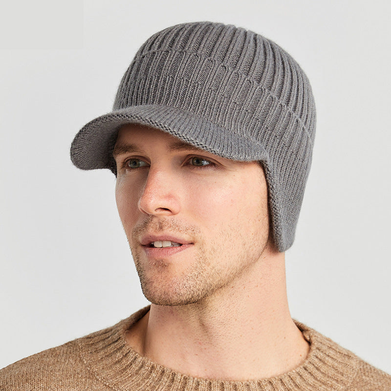 Elastic Warm Ear Protection Knitted Hat