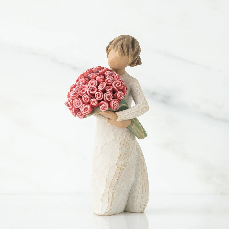 Flower Bouquet Figure Ornaments