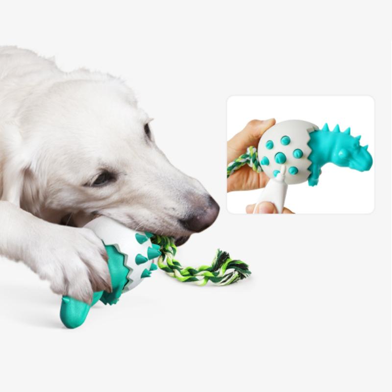 Idearock Dinosaur Eggs Dog Chew Toys