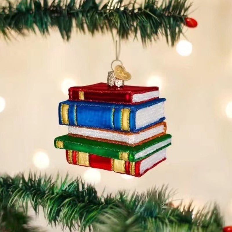 🎅Book Lovers Heart Ornament