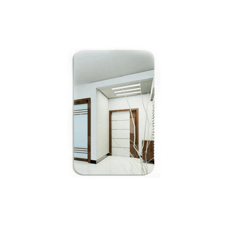 Oval Rectangle Mirror Sticker