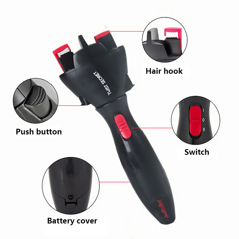 Automatic Hair Braider Hair Styling Tool