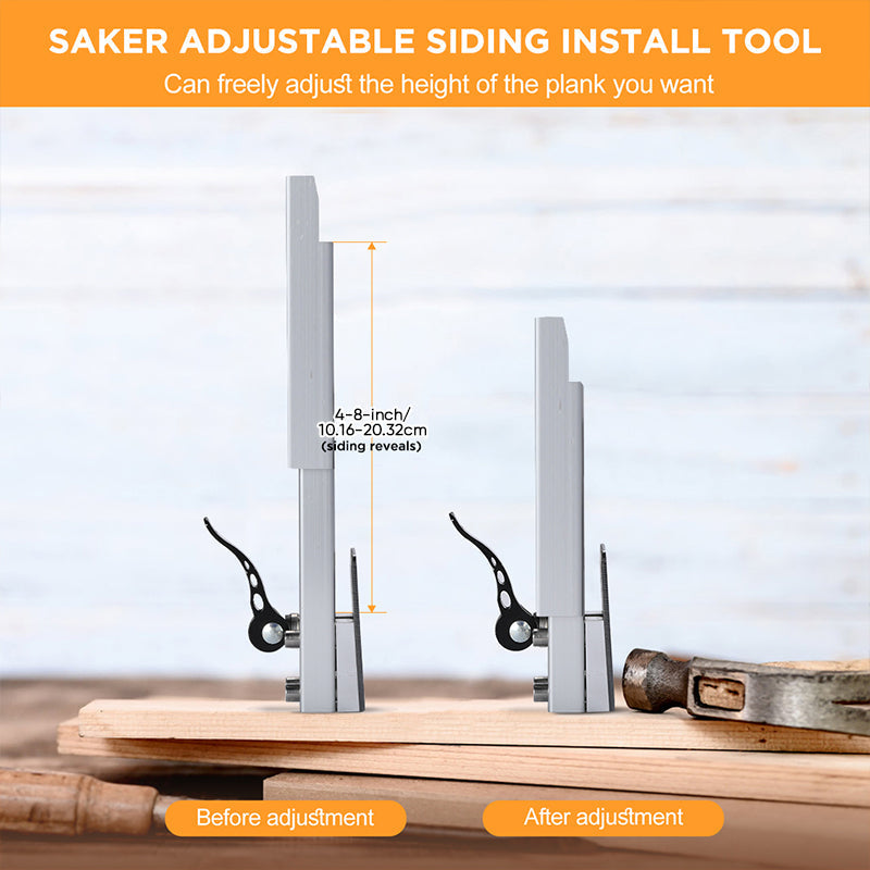 Saker Adjustable Siding Install Tool