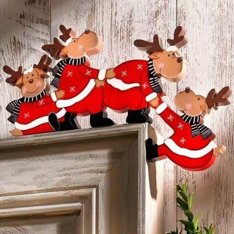 🎄Funny Christmas Door Frame Decorations🦌