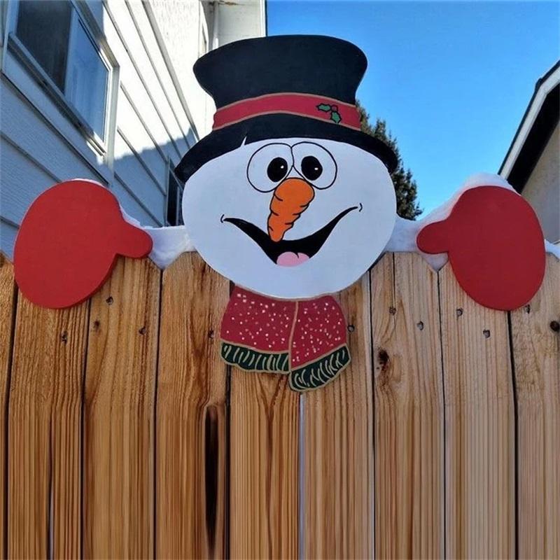 🎅Christmas Pre Sale🎅Christmas Themed Fence Decoration