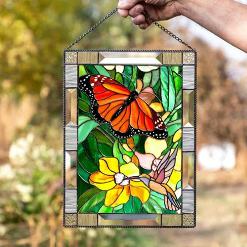 🐦Rectangular Bird Pendant Window Hangings 🐦