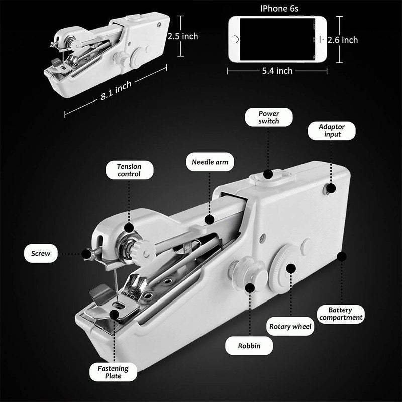 Mini Portable Handheld Sewing Machine