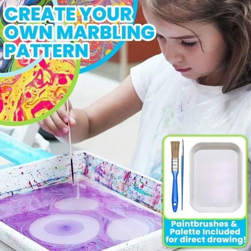 Water Marbling Paint Art Kit