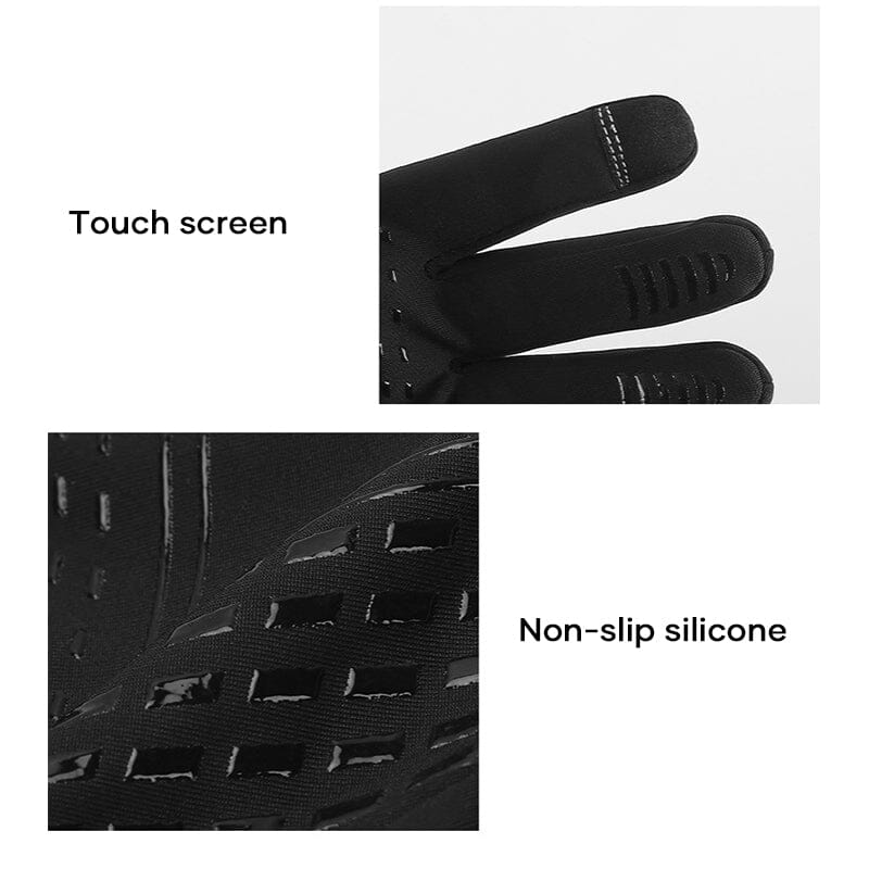 Winter warm waterproof screen-touchable gloves