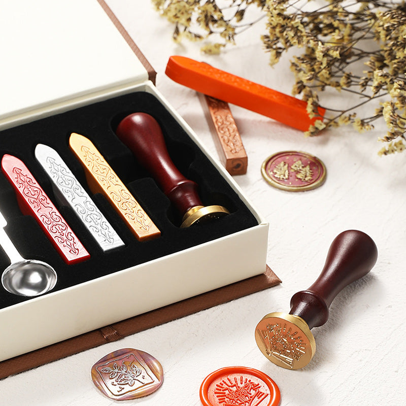 Sealing Spoon & Wax Seal Stamp