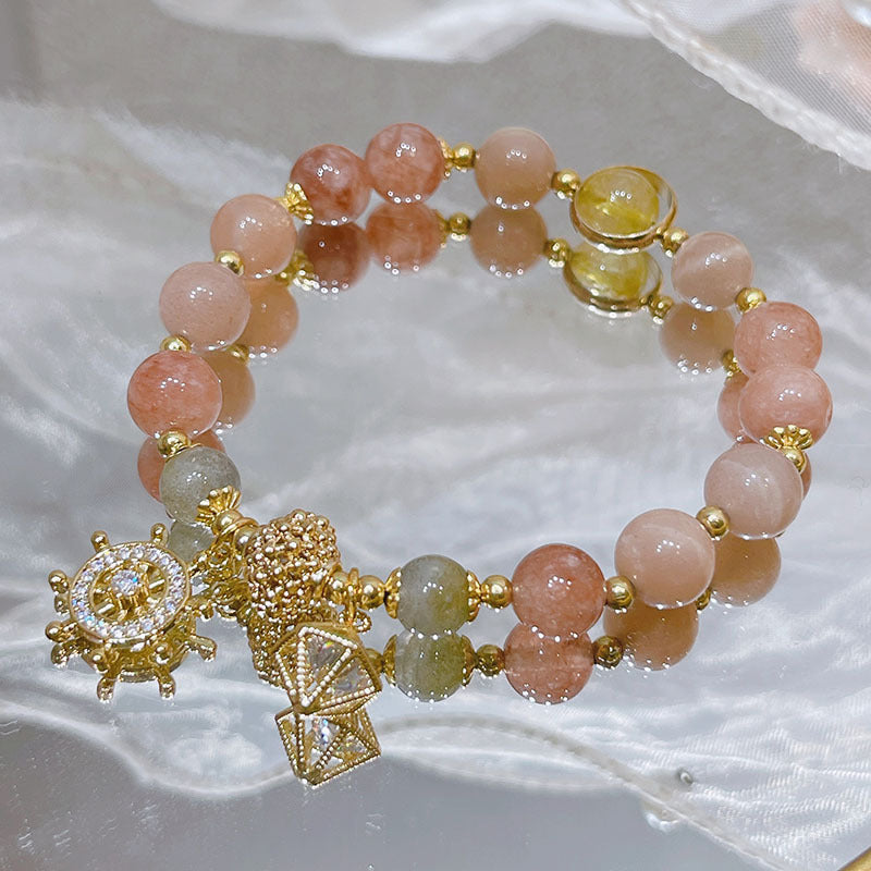 Strawberry Quartz Bracelet