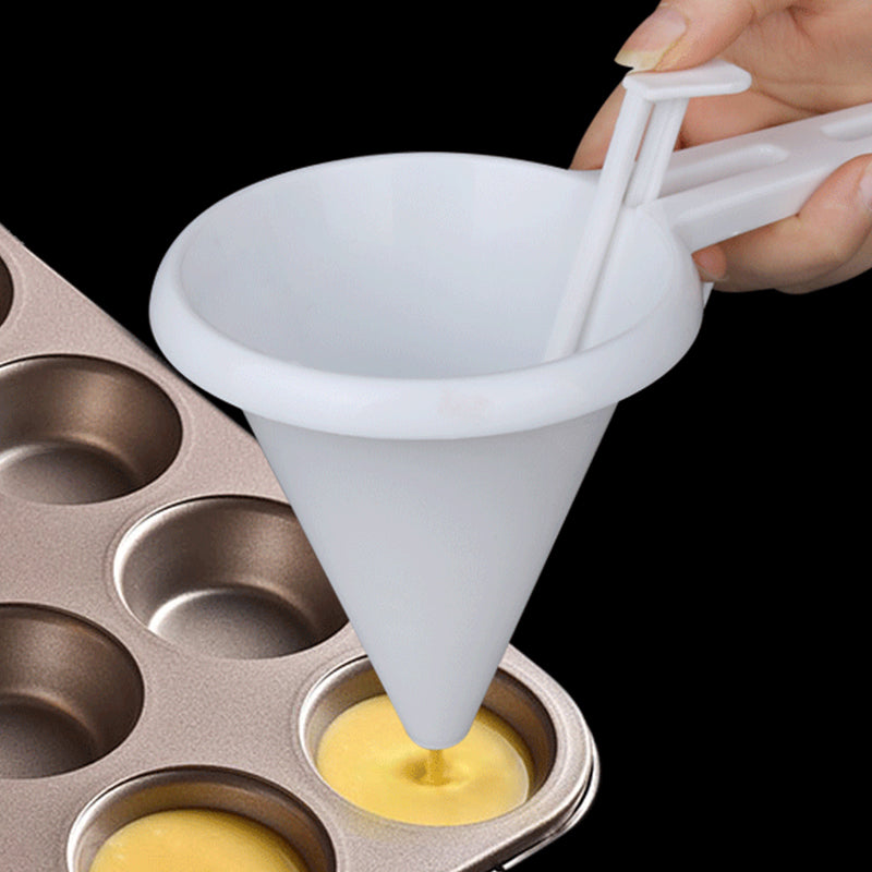 Handheld Portion Cup Cake Dispenser