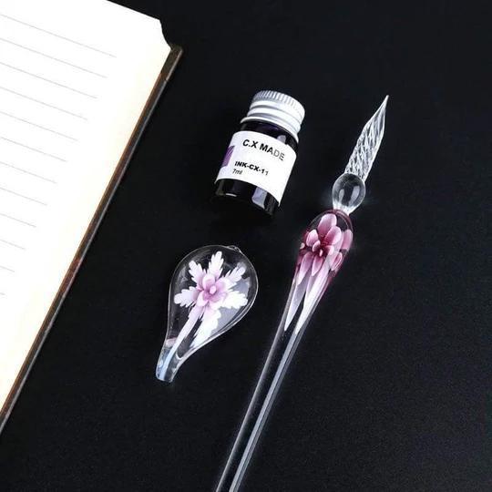 Calligraphy Pen Set with Ink and Pen Holder