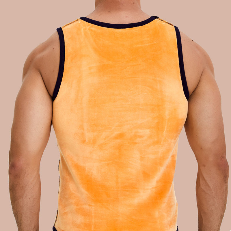 Sleeveless Fleece Crew Neck Cold Thermal Vest