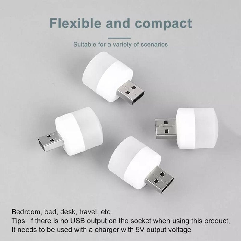 （🔥Summer Sale up to 49% off🔥）USB Mobile Small Round Light