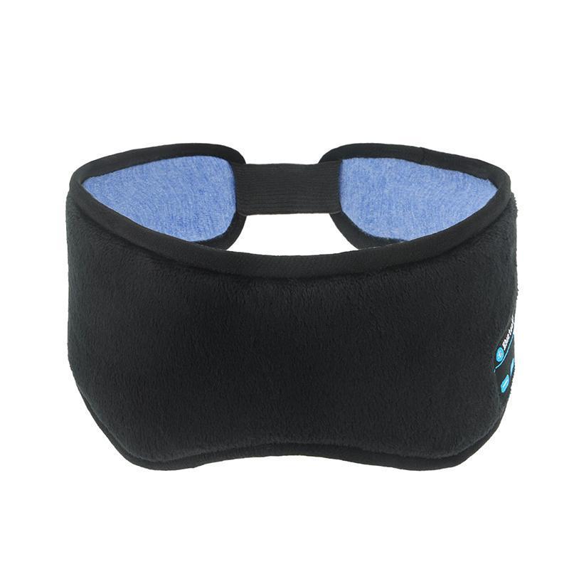 Sleep mask with wireless stereo bluetooth earphone