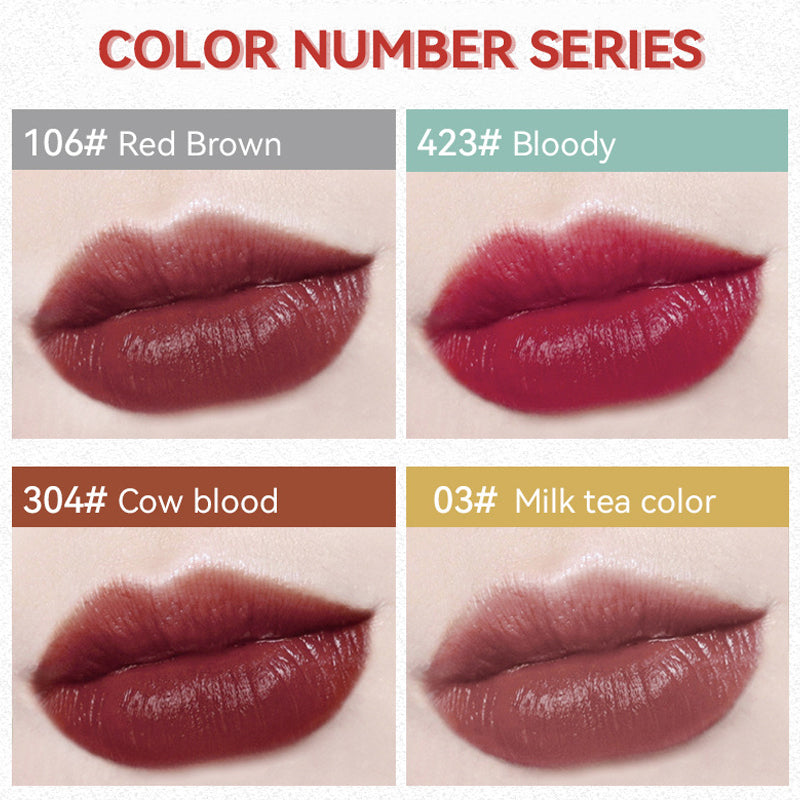 12-Color Matte Capsule Lipstick Set