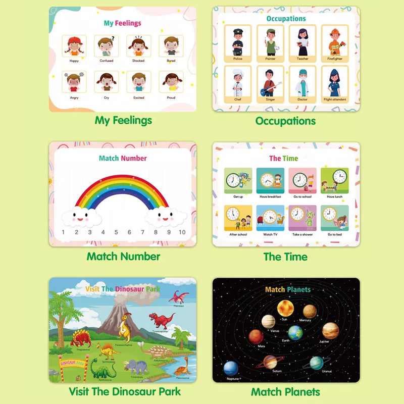 Montessori Busy Book for Toddlers