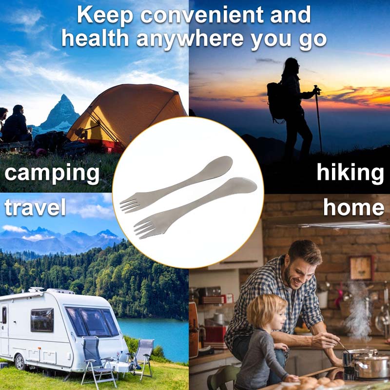 3 in 1 Spoon for Outdoor Camping