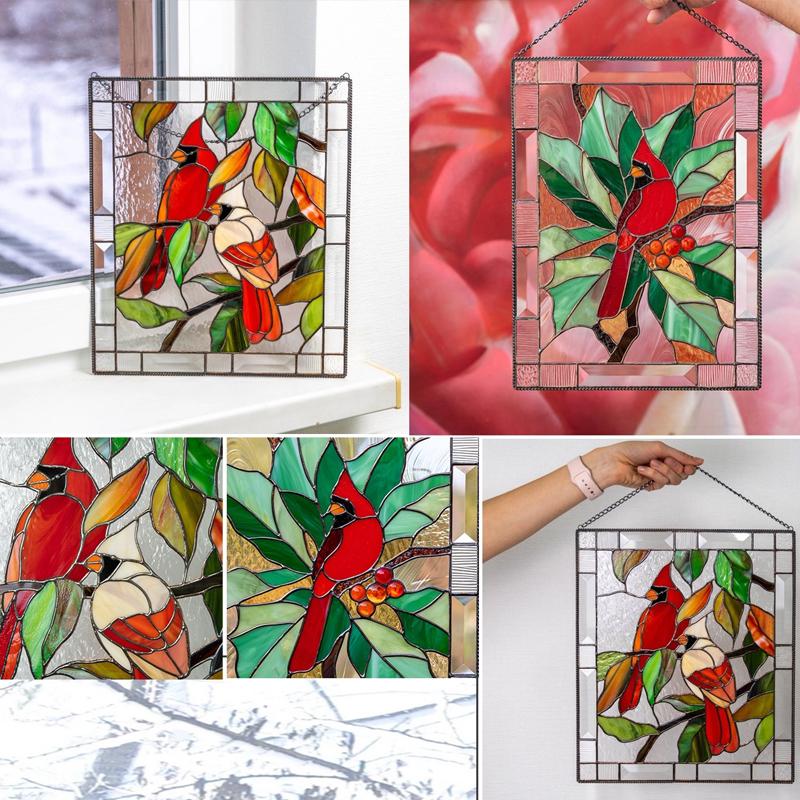 🐦Rectangular Bird Pendant Window Hangings 🐦