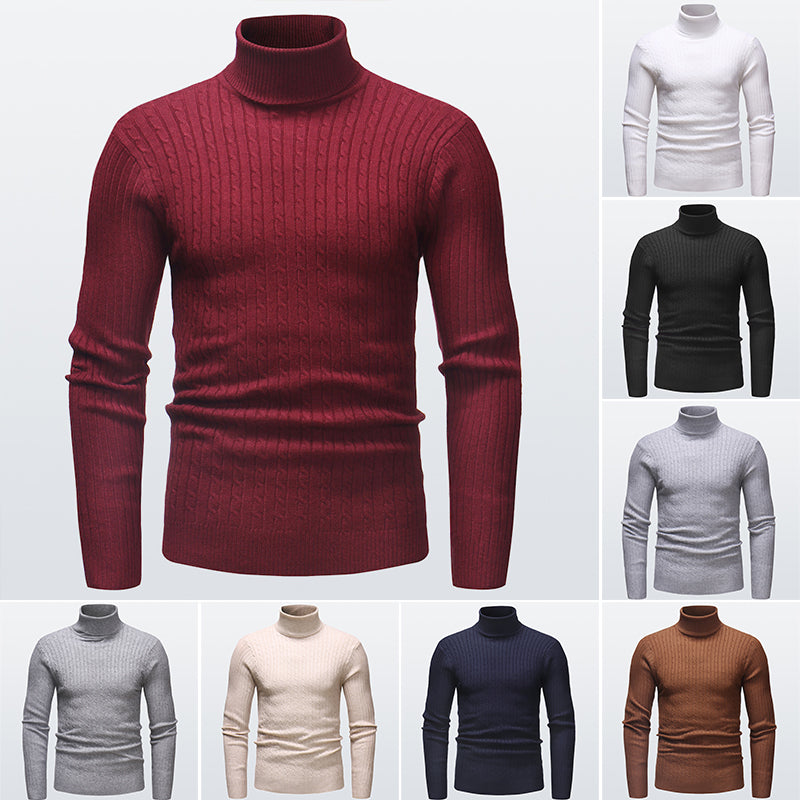 Knitted Men's Turtleneck