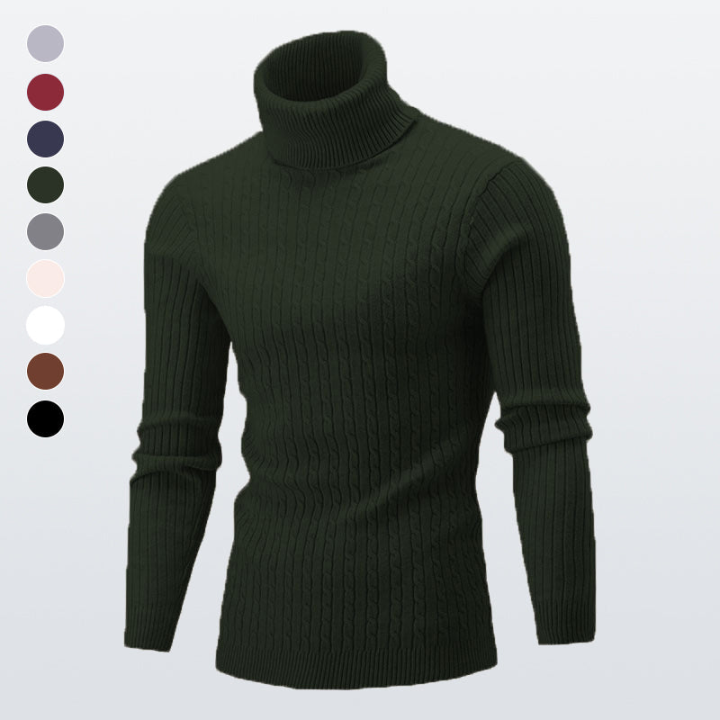 Knitted Men's Turtleneck