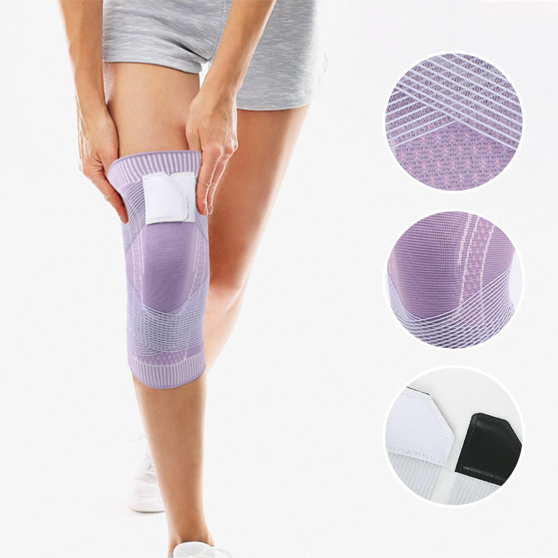 Knitted Nylon Strap Knee Pads