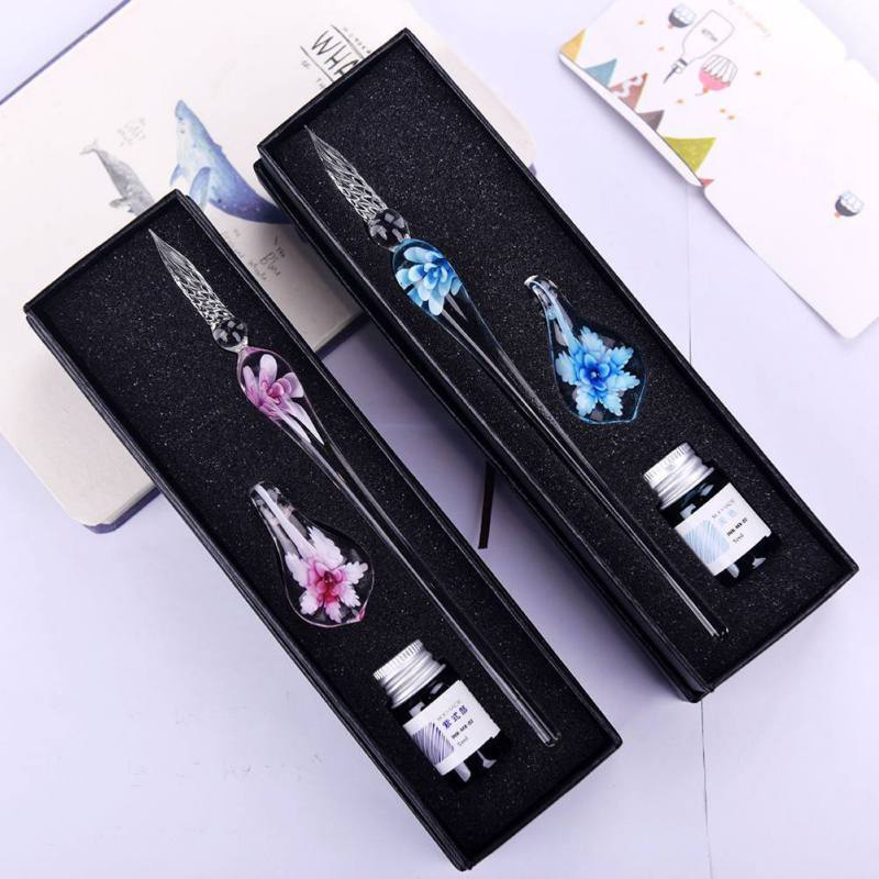 Calligraphy Pen Set with Ink and Pen Holder