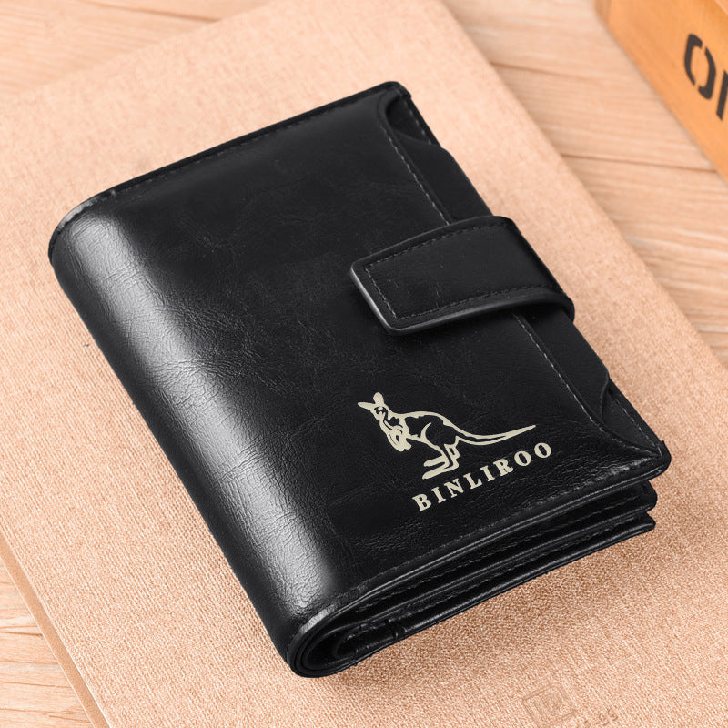 Men's RFID Blocking Bifold Wallet