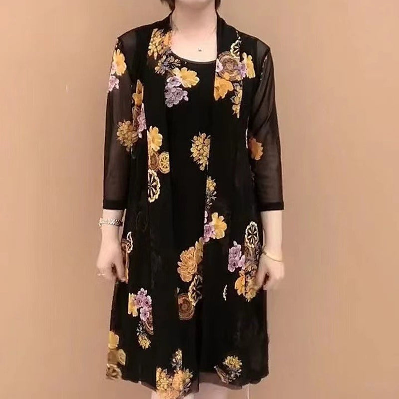 Women's Floral Print Dress