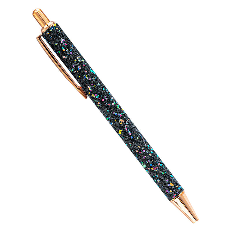 PU Leather Sequin Press Pen